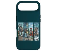 Carcasa para iPhone Air Diverse Warriors: Pintura vikinga Romana en Miniatura