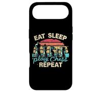 Carcasa para iPhone Air Divertida Camiseta Eat Sleep Play Chess Repeat para un Jugador de ajedrez