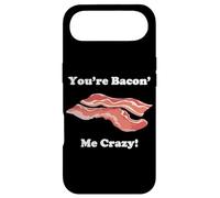 Carcasa para iPhone Air Divertida Novedad You'Re Bacon' Me Crazy Tocino