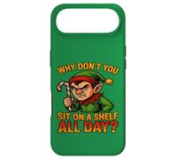 Carcasa para iPhone Air Divertida Ropa navideña de Elfo gruñón para Personas Mayores y Humor navideño