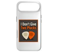 Carcasa para iPhone Air Divertidas púas de Guitarra con Texto en inglés I Don't Give Two Plucks