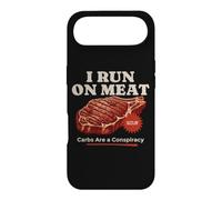 Carcasa para iPhone Air Divertidísimo Filete cetogénico carnívoro de I Run on Meat Carbs Conspiracy