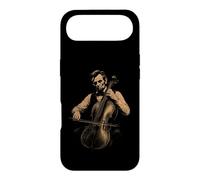 Carcasa para iPhone Air Divertido Abraham Lincoln Tocando Violonchelo Música clásica Violonchelo