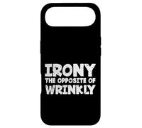 Carcasa para iPhone Air Divertido Amante del Sarcasmo ironía sarcástica lo opuesto a Arrugado