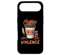 Carcasa para iPhone Air Divertido Antes del Café O Elegir-Violencia Meme Arte Gráfico