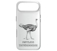 Carcasa para iPhone Air Divertido Avestruz sin Pantalones Thundergoose Nombre Animal Broma estúpida