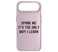 Carcasa para iPhone Air Divertido BDSM Spank Me Only Way Voy a Aprender Kinky Sumisa
