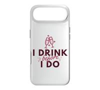 Carcasa para iPhone Air Divertido Bebedor de Vino con la Frase «I Drink Before I Do» para Amantes de la Comida, Regalo para Hombres y Mujeres