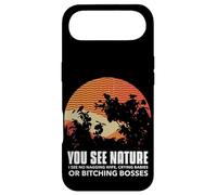 Carcasa para iPhone Air Divertido Caza Ves Naturaleza No Veo Nagging Esposa