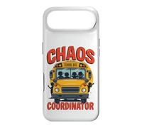 Carcasa para iPhone Air Divertido Conductor de autobús Escolar Coordinador Profesional de Caos