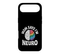 Carcasa para iPhone Air Divertido diseño de Cerebro neurodiverso mamá Dice Que Soy Neuro