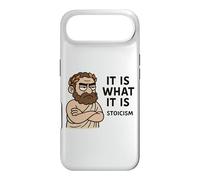 Carcasa para iPhone Air Divertido diseño de filosofía con Cita estoica, Regalo para Hombres, Mujeres y niños
