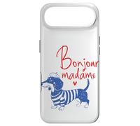 Carcasa para iPhone Air Divertido diseño para Amantes de los Dachshunds Bonjour