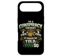 Carcasa para iPhone Air Divertido Diseño Retro para Teóricos de Conspiraciones