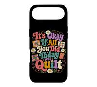Carcasa para iPhone Air Divertido edredón Crafter Cita It's Okay If All You Did Today Was