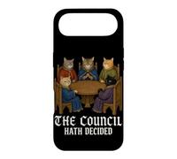 Carcasa para iPhone Air Divertido Festival del Renacimiento de los Gatos del Consejo Medieval