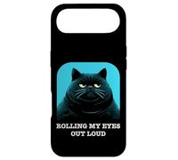 Carcasa para iPhone Air Divertido Gato Molesto rodando mis Ojos ruidosamente sarcástico Gato Kawaii