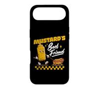 Carcasa para iPhone Air Divertido gráfico de Hot Dog Mustard Best Friend, Estilo Vintage