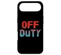 Carcasa para iPhone Air Divertido Humor TXT Divertido para La Gente Cita Divertida Hey I'm Off Duty