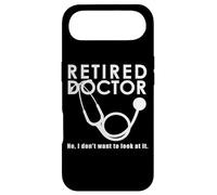 Carcasa para iPhone Air Divertido Jubilado No Quiero Mirarlo Doctor Jubilación