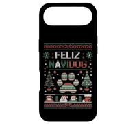 Carcasa para iPhone Air Divertido Juego de Palabras para dueño de Perro de Navidad - Feliz Navidog Ugly Christmas