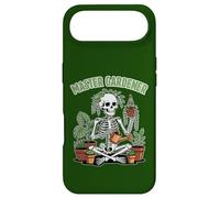 Carcasa para iPhone Air Divertido Maestro Jardinero con Calavera Feliz