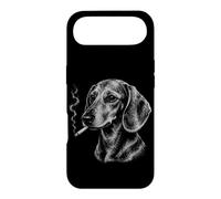 Carcasa para iPhone Air Divertido Perro Salchicha fumando Salchichas