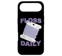 Carcasa para iPhone Air Divertido Punto de Cruz y Hilo Dental de Bordado Diario Bobina de Hilo Dental