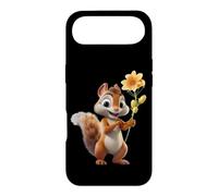 Carcasa para iPhone Air Divertido Regalo de Animales para Amantes de Las Flores de Ardilla para Hombres, Mujeres y niños