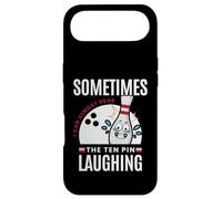 Carcasa para iPhone Air Divertido Regalo de Bolos Sometimes I Hear Ten Pin Laughing