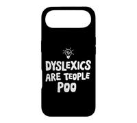 Carcasa para iPhone Air Divertido Regalo para Terapeuta de concienciación sobre la Dislexia, para Hombres y Mujeres