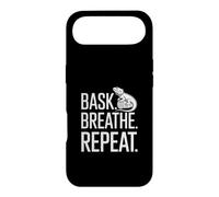 Carcasa para iPhone Air Divertido Reptil Lagarto Bask Breathe Repeat