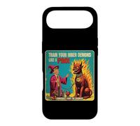 Carcasa para iPhone Air Divertido Retro Oculto Entrena Tus Demonios Interiores Vintage