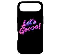 Carcasa para iPhone Air Divertido Texto 3D Funny Let's Go Citas para La Gente Divertido Vamos Vamos