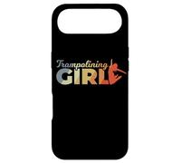 Carcasa para iPhone Air Divertido Trampolining Chica Trampolín Gimnasta