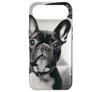 Carcasa para iPhone Air Divertido UFO Bulldog Francés Selfie Alien Frenchie