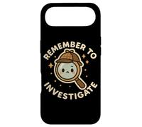 Carcasa para iPhone Air Divertido y Lindo Personaje Recuerda investigar