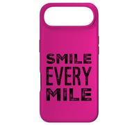 Carcasa para iPhone Air Divertidos Corredores de maratón Smile Every Mile Track Runners