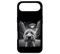Carcasa para iPhone Air Divertidos encuentros OVNI Golden Doodle Selfie para Amantes de los Perros