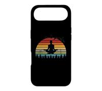 Carcasa para iPhone Air Divertidos Instructores de Yoga para meditación, diseño Retro