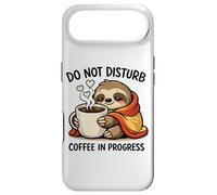 Carcasa para iPhone Air Do Not Disturb Coffee Sloth Cute Funny Morning Mood Tees