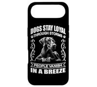Carcasa para iPhone Air Dobermann Dogs Stay Loyal Through Storms