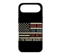 Carcasa para iPhone Air Dog Dad The Man The Myth The Snack Dealer Bandera Estadounidense