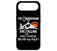 Carcasa para iPhone Air Dog Mountains Are Calling I Must Go Hiking Dogs Take a Hike