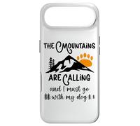 Carcasa para iPhone Air Dog Mountains Are Calling I Must Go Hiking Dogs Take a Hike