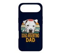 Carcasa para iPhone Air Dogo Argentino Dog Dad Retro Vintage Mis Perros Son Mi Cardio