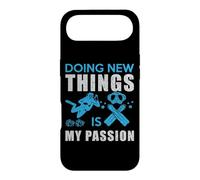 Carcasa para iPhone Air Doing New Things Is My Passion Dive Funny Scuba Diving Diver