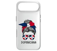 Carcasa para iPhone Air Dominicana Girl Dominican Heritage Dominican Republic Flag