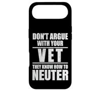Carcasa para iPhone Air Don’t Argue with Vet Know How to Neuter Veterinarian