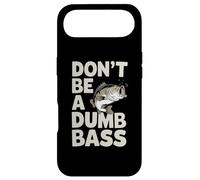 Carcasa para iPhone Air Don’t Be A Dumb Bass Funny Fishing Lover